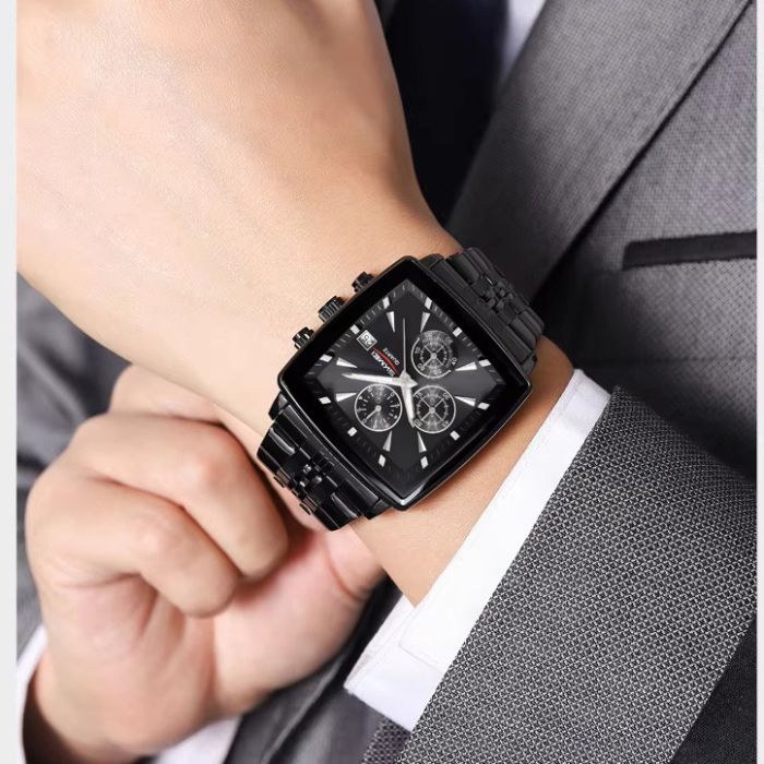 Годинники наручні 2434BKSI SKMEI, BLACK-SILVER
