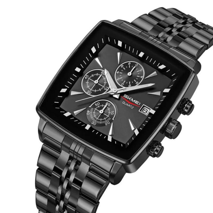 Годинники наручні 2434BKSI SKMEI, BLACK-SILVER