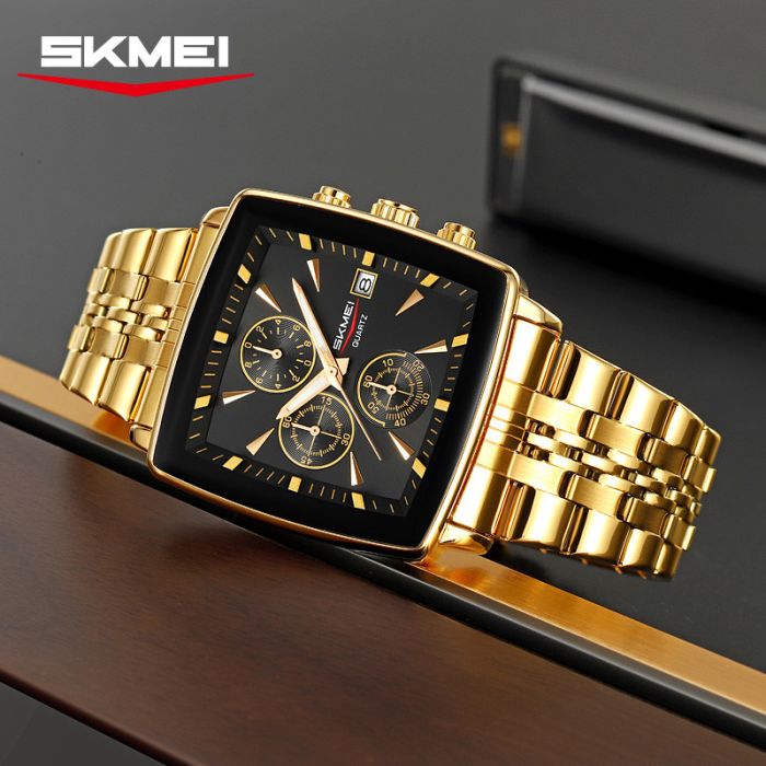 Годинники наручні 2434GD SKMEI, GOLD