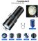 Ліхтар AK180 WHITE LASER LED PM30-TG, 1х38650, Power Bank, ЗП Type-C, zoom, 5 фільтрів
