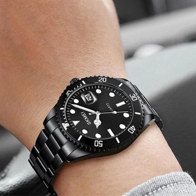 Годинники наручні 1779BKBK SKMEI, BLACK-BLACK
