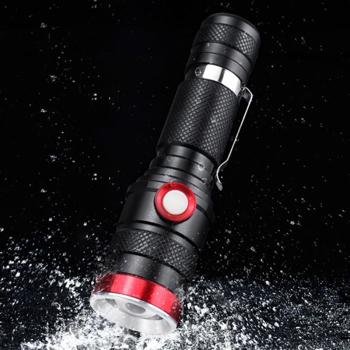 Ліхтар Police 736-T6, 1x18650, zoom, ЗП microUSB, Box