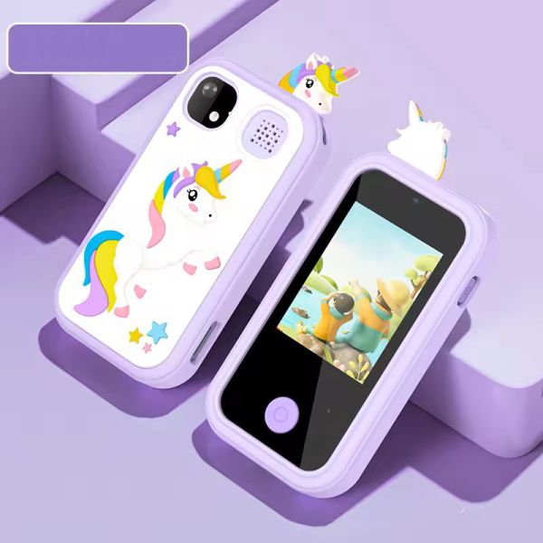Дитячий фотоапарат H01, PURPLE UNICORN