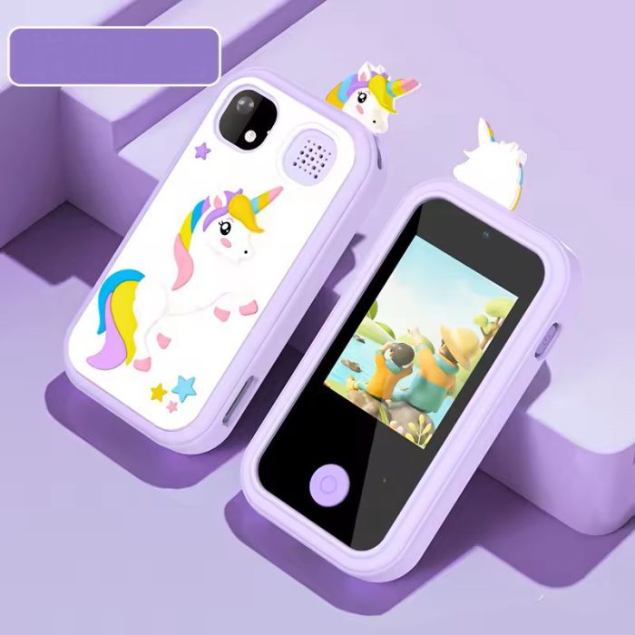 Дитячий фотоапарат H01, PURPLE UNICORN