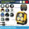 Ліхтар кемпінг W891-1-3COB(White+Yellow)+5SMD(Red), Power bank, 2x18650, ЗП Type-C, магніт, гачок