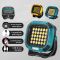 Ліхтар кемпінг W893-1-30COB(White+Yellow)+5SMD(Red), Power bank, 2x18650, ЗП Type-C, магніт, гачок