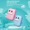 Дитячий термопринтер A8 Cat printer blue, bluetooth, ЗП Type-C