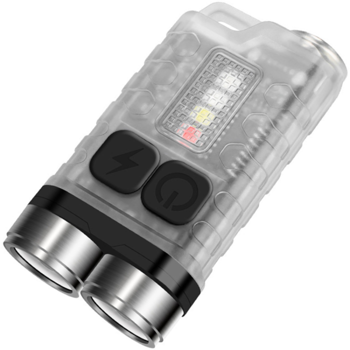 Ліхтар S02/V3-2LM+4SMD(RGB), Li-Ion акумулятор, ЗП Type-C