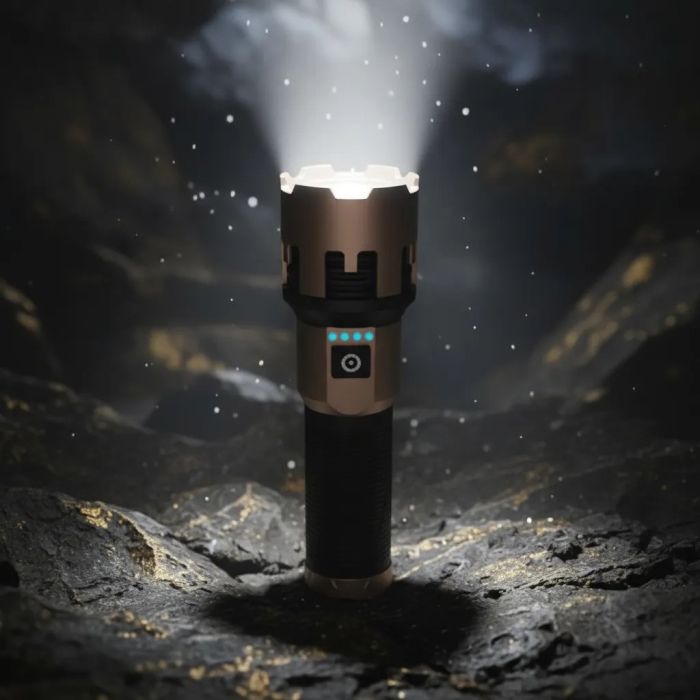 Ліхтар A70-GT, 1x26800, Power Bank, ЗП Type-C, zoom, Box