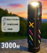 Ліхтар NIGHT VISION FLUORESCENCE 530 WHITE LASER LED PM30-TG, Power Bank, 1x18650, ЗП Type-C, zoom, Box