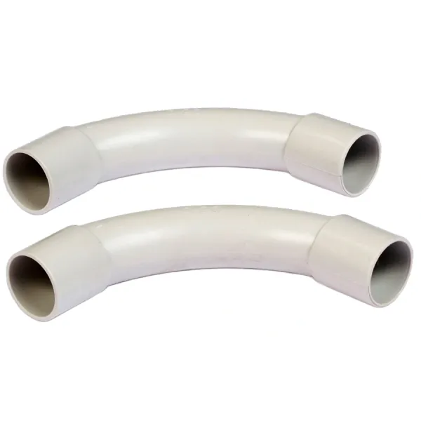 Труба (39-21008-020) гладка поворот на 90° труба-труба, IP40 Ø20