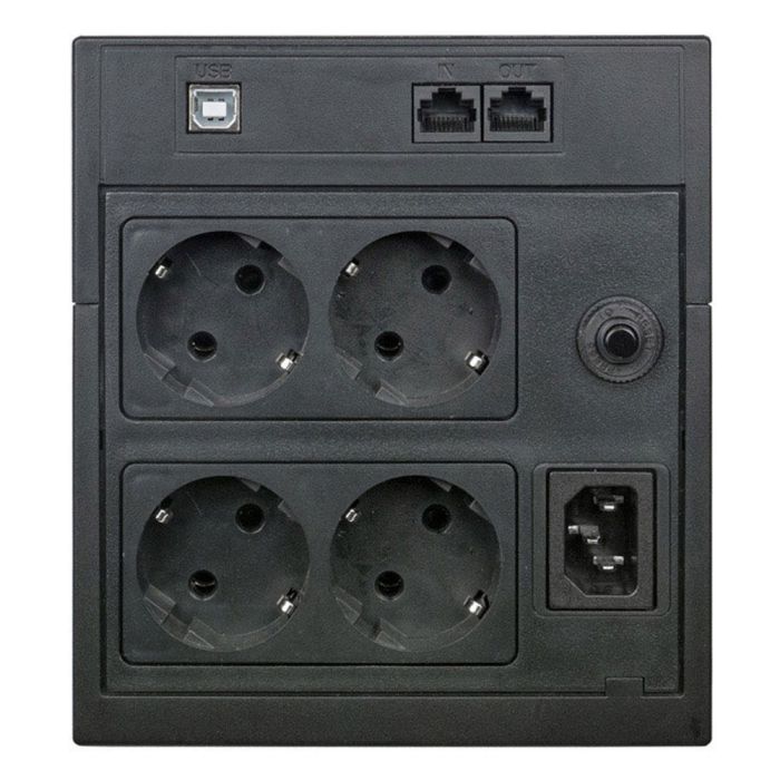 Джерело безперебійного живлення Powercom RPT-2000AP Schuko 2000ВА / 1200Вт лінійно-інтерактивне