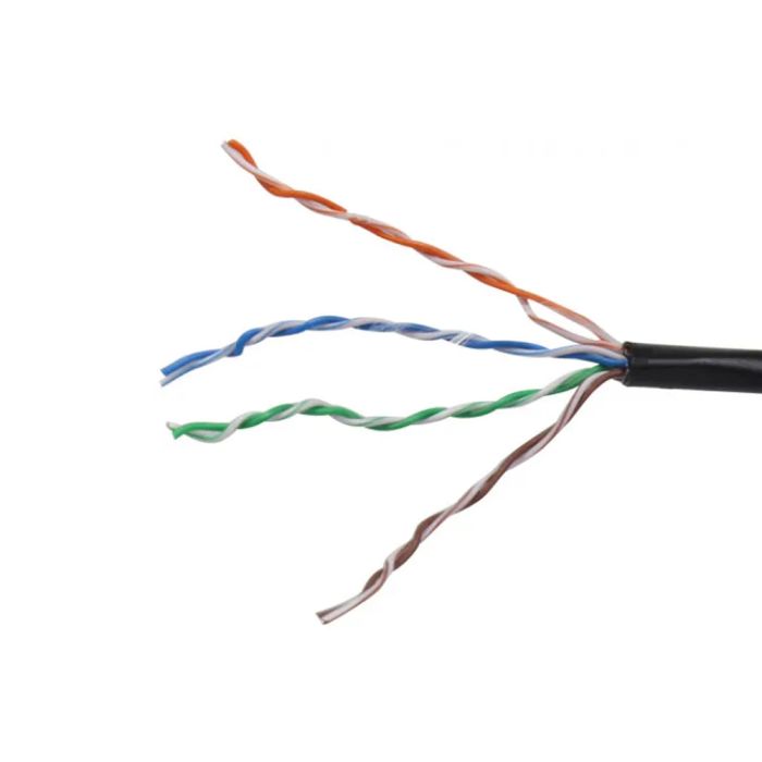 Кабель вита пара UTP CAT 5E Hikvision DS-1LN5EO-UU/E (бухта 305м)