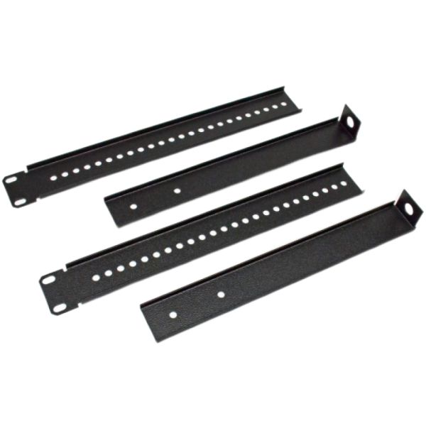 Комплект фіксаторів однорамної стійки до стіни, чорний