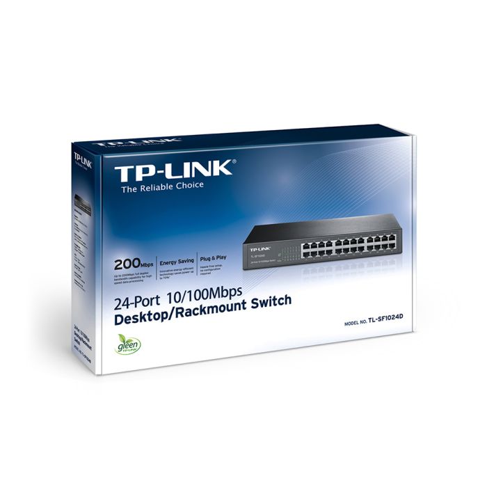 Комутатор TP-Link TL-SF1024D 24-портовий некерований