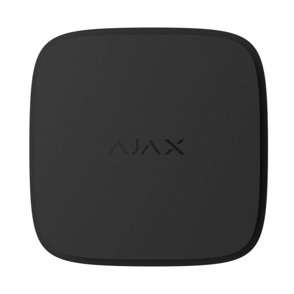Бездротовий пожежний датчик Ajax FireProtect 2 RB black з сенсорами температури та чадного газу зі змінними батареями
