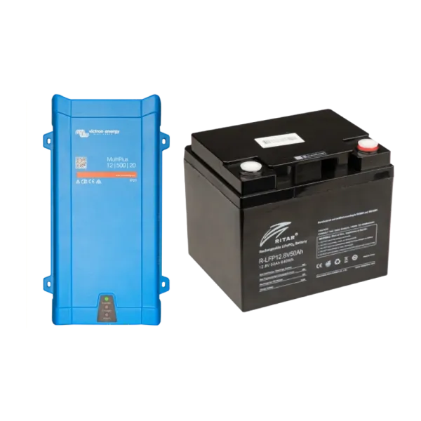 Victron Energy + Ritar 430 Вт Система безперебійного живлення 640Вт●год