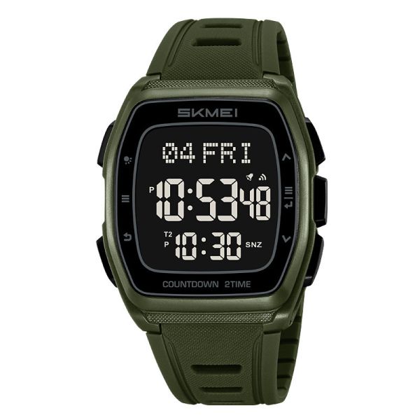 Годинники наручні 2441AG SKMEI, ARMY GREEN