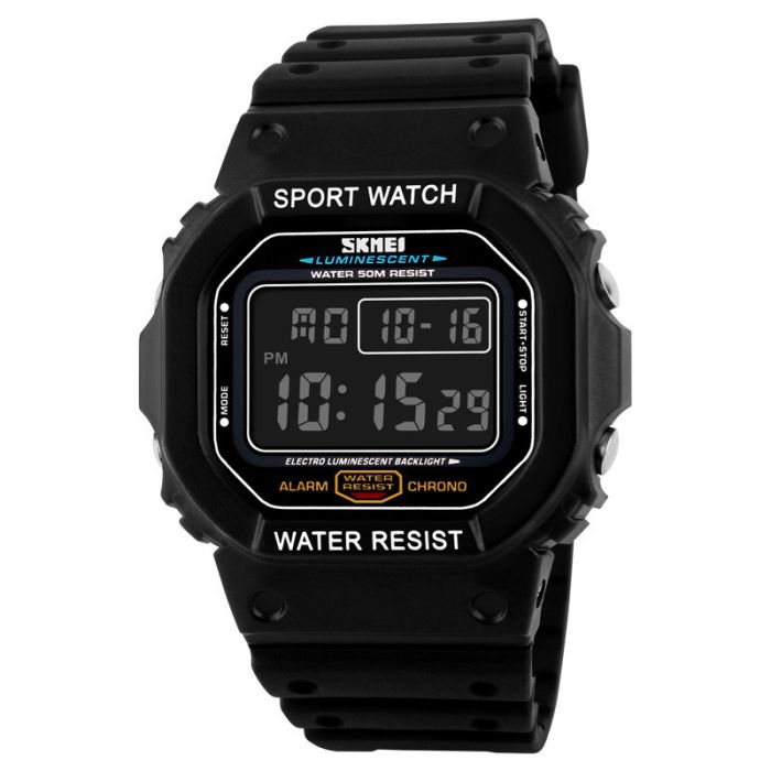 Годинники наручні 1134BKBK SKMEI, BLACK/BLACK