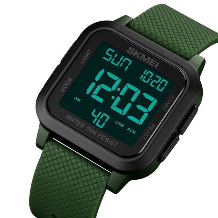 Годинники наручні 1894AGBK SKMEI, ARMY GREEN/BLACK