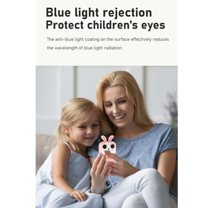 Дитячий фотоапарат Q13, BLUE, сенсорний екран
