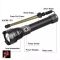 Ліхтар BL-601-P90, 2x26650/2x18650, ЗП Type-C, індикація заряду, zoom, Box