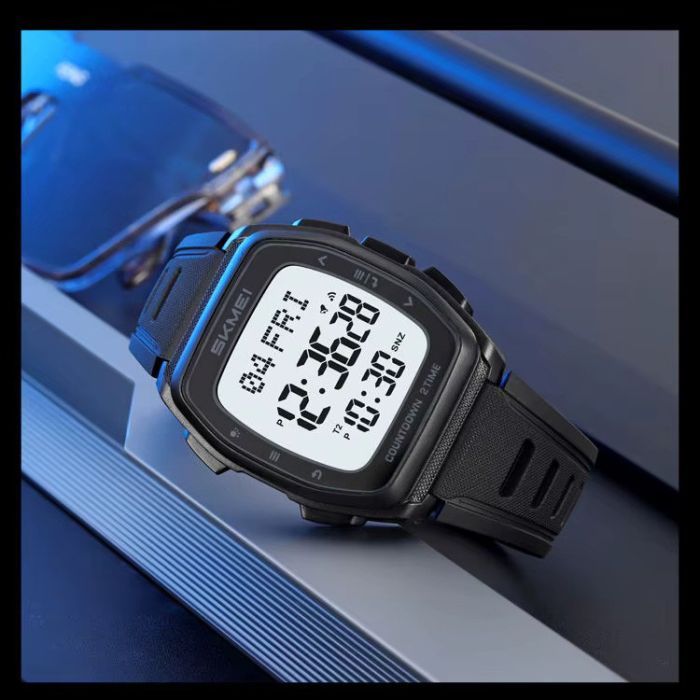 Годинники наручні 2441BKWT SKMEI, BLACK/ WHITE