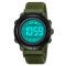 Годинники наручні 2497NAGWT SKMEI, ARMY GREEN/WHITE-NYLON