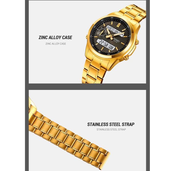 Годинники наручні 2284GD SKMEI, GOLD