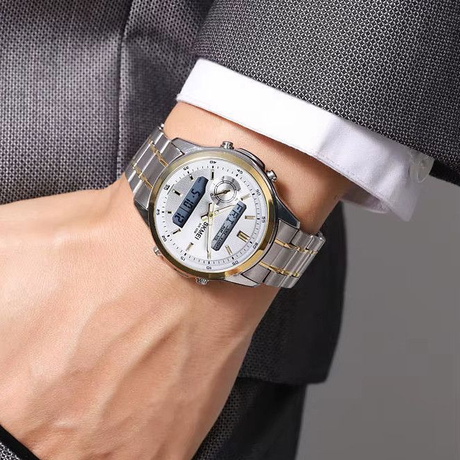 Годинники наручні 2284TGD SKMEI, SILVER/GOLD