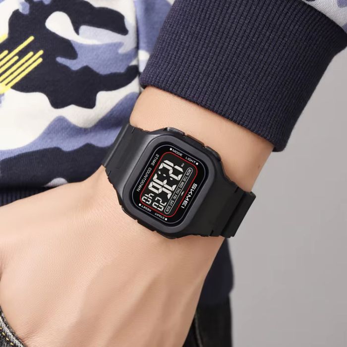 Годинники наручні 2343BKBK SKMEI, BLACK/BLACK