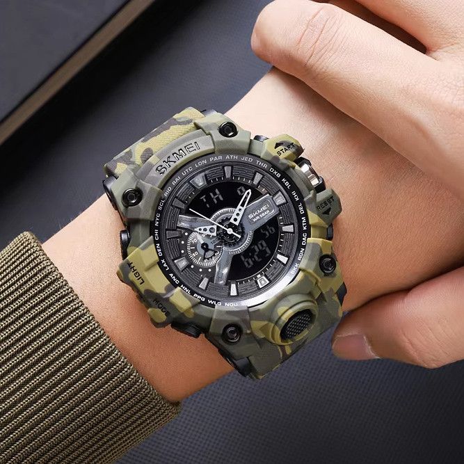 Годинники наручні 2396CMGN SKMEI, ARMY CAMOUFLAGE