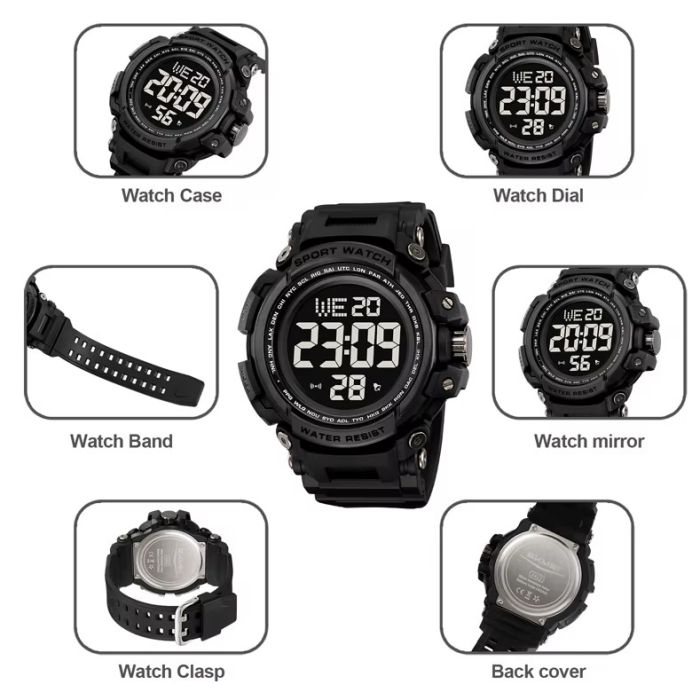 Годинники наручні 2422BK SKMEI, BLACK