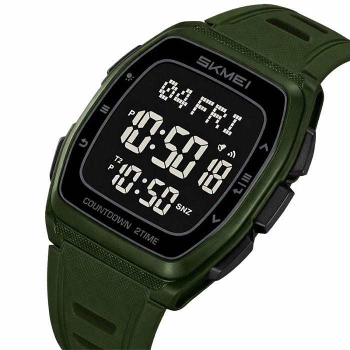 Годинники наручні 2441AG SKMEI, ARMY GREEN