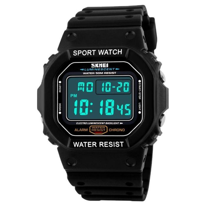 Годинники наручні 1134BKWT SKMEI, BLACK/WHITE