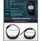 Годинники наручні 1134BKWT SKMEI, BLACK/WHITE