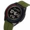 Годинники наручні 2412PAG SKMEI, ARMY GREEN-SILICONE