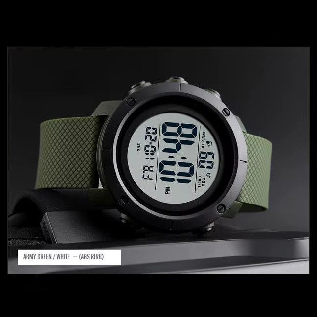 Годинники наручні 1426AGWT SKMEI, ARMY GREEN-WHITE