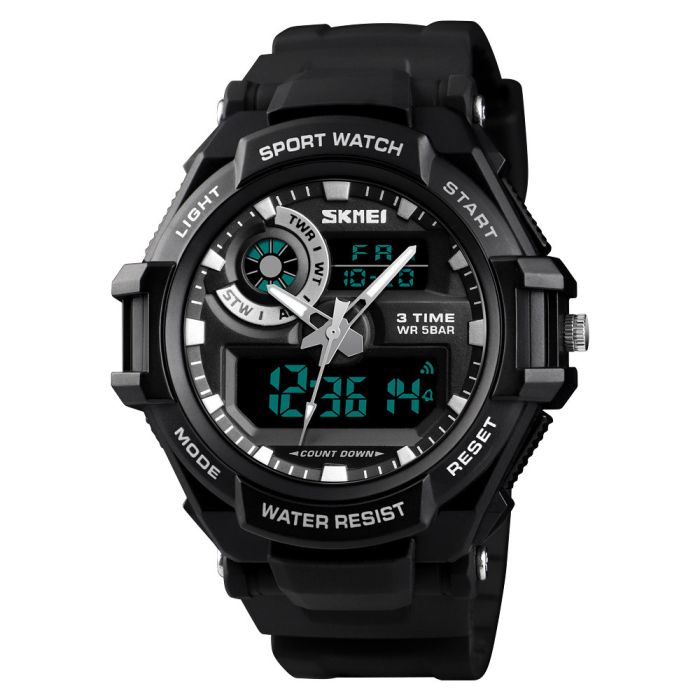 Годинники наручні 1357BK SKMEI, BLACK