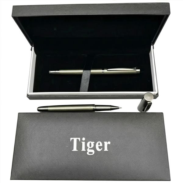 Подарункова ручка ролерна Tiger у футлярі (металік з візерунком) 3669