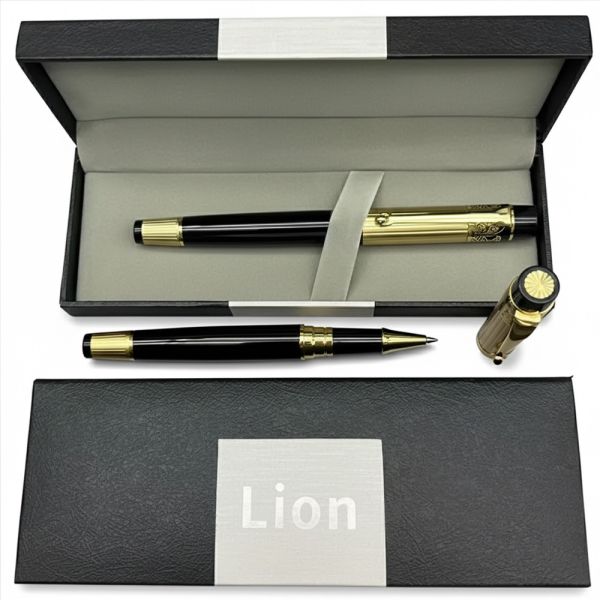 Ручка ролерна подарункова в коробці Lion 286