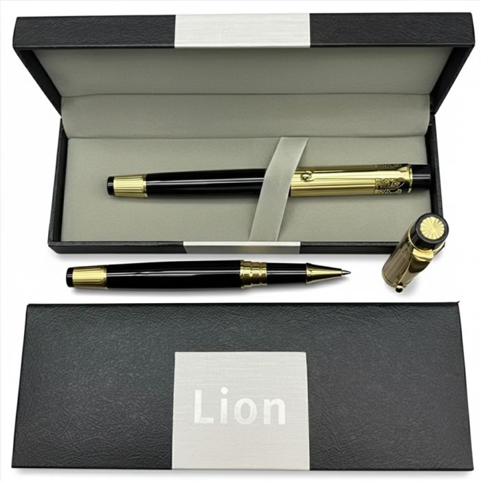 Ручка ролерна подарункова в коробці Lion 286