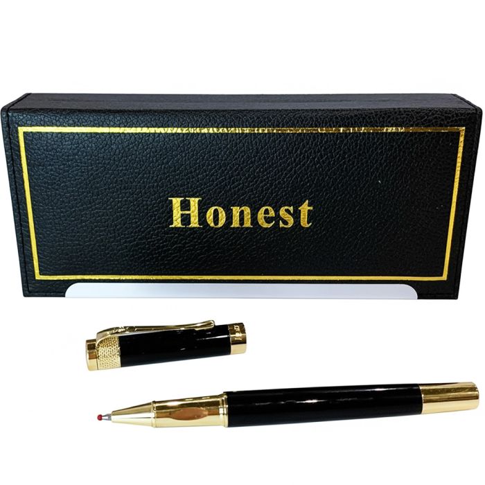Подарункова ручка кулькова Honest 3232 чорна
