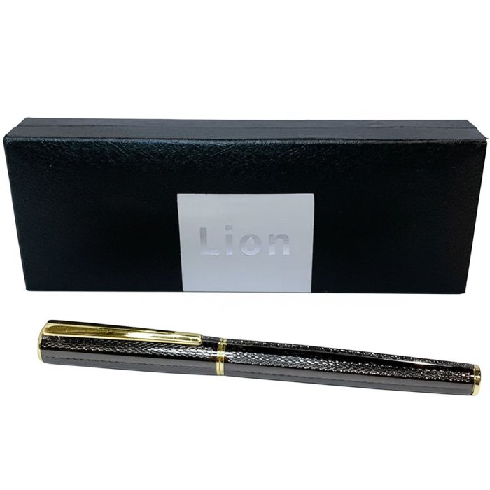 Кулькова ручка в подарунковому футлярі, металева LION 255