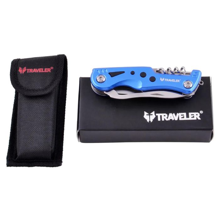 Туристичний ніж MS003G Black/Blue