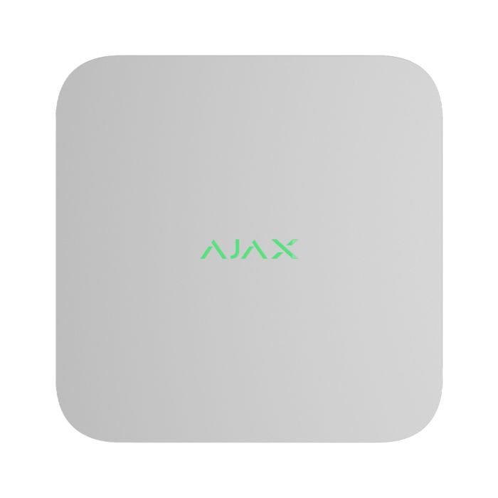 Мережевий відеореєстратор Ajax NVR white 8-канальний