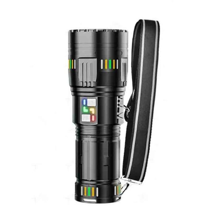 Ліхтар YEMAO YM-G601 TG 60W, 4x18650, Power Bank, ЗУ Type-C, zoom, кейс