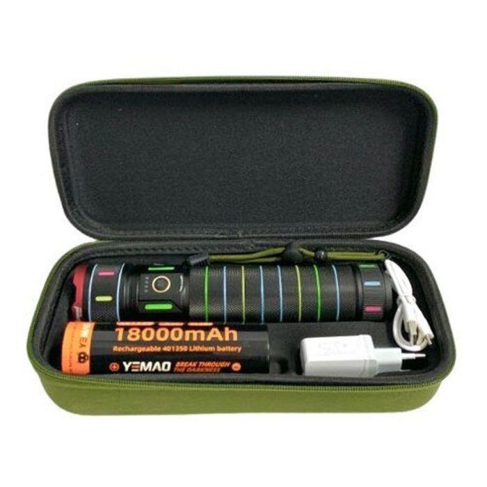 Ліхтар YEMAO YM-G634 TG 30W, 1x401350, Power Bank, ЗУ Type-C, zoom, кейс