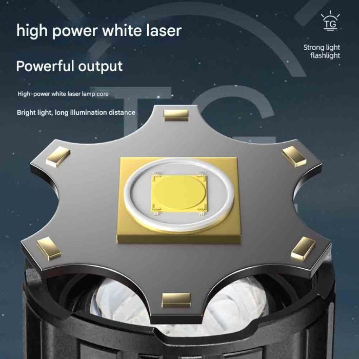 Ліхтар YEMAO YM-G920-2 TG 30W, 1x401350, Power Bank, ЗУ Type-C, zoom, функція лампи