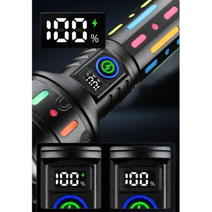 Ліхтар YEMAO YM-G705-2 TG, 1x33140, Power Bank, ЗУ Type-C, zoom